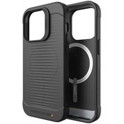 Etui i futerały do telefonów - Gear4 Havana Snap - obudowa ochronna do iPhone 14 Pro kompatybilna z MagSafe black - miniaturka - grafika 1
