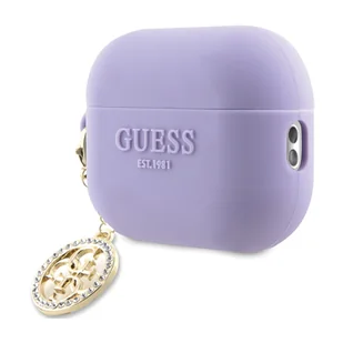 Guess GUAP23DSLGHDU AirPods Pro 2 cover purpurowy/purple 3D Rubber 4G Diamond Charm - Akcesoria do słuchawek - miniaturka - grafika 12