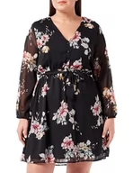 Sukienki - Bestseller A/S Damska sukienka mini, czarny, 3XL - miniaturka - grafika 1