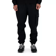 Spodnie sportowe męskie - Spodnie New Balance MP41553BK - czarne - miniaturka - grafika 1