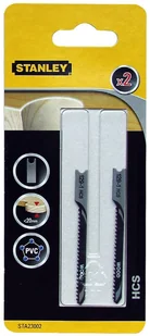 Stanley Brzeszczoty do wyrzynarki U 2szt. do drewna PVC STA23002 - Brzeszczoty - miniaturka - grafika 1