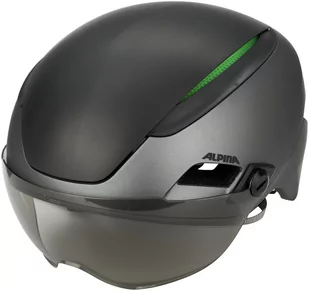 Alpina Altona VM Helmet, charcoal/anthracite matt 52-57cm 2021 Kaski miejskie i trekkingowe 9727181 - Kaski rowerowe - miniaturka - grafika 1
