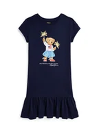 Sukienki i spódniczki dla dziewczynek - Polo Ralph Lauren Sukienka codzienna 313982151001 Granatowy Regular Fit - miniaturka - grafika 1