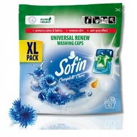 Środki do prania - Kapsułki do prania tkanin białych i jasnych SOFIN Complete Care Universal Renew 42 sztuki - miniaturka - grafika 1