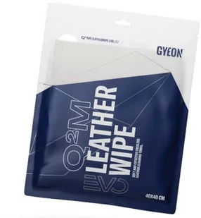 GYEON Q2M LeatherWipe EVO - Mikrofibra do każdego rodzaju tapicerki skórzanej 40x40cm 2-pak - Akcesoria do mycia samochodu - miniaturka - grafika 1