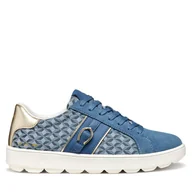Sneakersy damskie - Sneakersy Geox D Spherica Ecub-1 D46WEA 0CK22 C4005 Niebieski - miniaturka - grafika 1