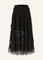 Spódnice - Allsaints Spódnica Z Koronką Arlea schwarz - miniaturka - grafika 1