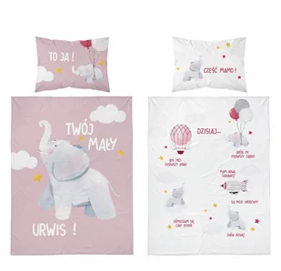 Detexpol Pościel Bambusowa Dziecięca 3525B 100x135 5901685666039 - Pościel dla dzieci - miniaturka - grafika 1