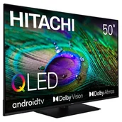Telewizory - Hitachi QLED 50HAQ6460 - 50" - 4K - Android TV - miniaturka - grafika 1