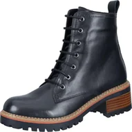 Kozaki damskie - Manitu Damskie 960440-01 Półdługie kozaki, czarne, 40 EU, czarny, 40 EU - miniaturka - grafika 1