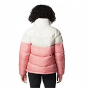 Kurtki męskie - Columbia Puffect II Colorblock Jacket 2088481629 Różowe L - miniaturka - grafika 1