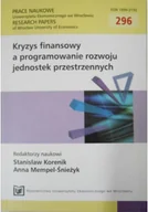 Ekonomia - Kryzys finansowy a programowanie rozwoju jednostek przestrzennych - miniaturka - grafika 1