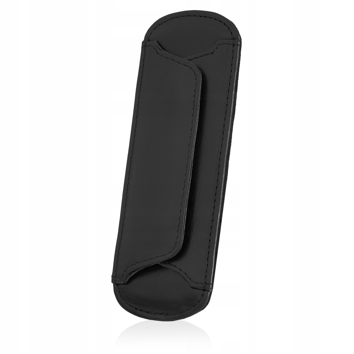 BPN-VT-01 CZARNY Skórzany naramiennik do toreb VINTAGE