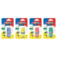 Temperówki - Patio Temperówka z gumką na blistrze Colorino School 2w1 - miniaturka - grafika 1