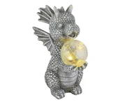 Lampy ogrodowe - Globo 33888 - LED Oświetlenie solarne LED/0,02W/3V IP44 smok - miniaturka - grafika 1