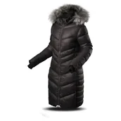 Kurtki i kamizelki sportowe damskie - Damski płaszcz zimowy Trimm Arta Rozmiar: XS / Kolor: czarny - miniaturka - grafika 1