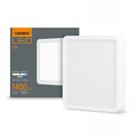 Lampy sufitowe - Oprawa Oświetleniowa Sufitowa Plafon Natynkowa Biała Nowoczesny Design 18W - miniaturka - grafika 1