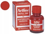 Zakreślacze - TUSZ DO NAPEŁNIANIA MARKERÓW SUCHOŚCIERALNYCH, CZERWONY - miniaturka - grafika 1