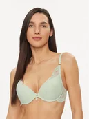 Biustonosze - Selmark Biustonosz push-up Matilda 31113 Zielony - miniaturka - grafika 1