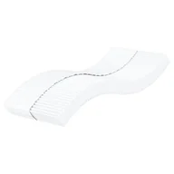 Materace - vidaXL Materac piankowy, biały, 80x220 cm, twardość H2/H3 - miniaturka - grafika 1
