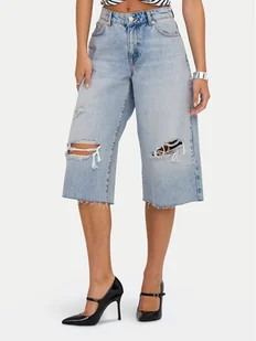 ONLY Szorty jeansowe Cobain 15349183 Niebieski Loose Fit - Spodenki damskie - miniaturka - grafika 1