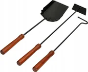 Akcesoria do grilla - Zestaw Przybory Kominkowe Akcesoria Pieca Kominka - miniaturka - grafika 1