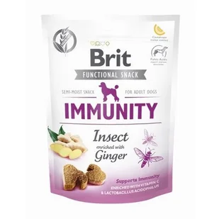 Brit BRIT CARE DOG FUNCTIONAL SNACK IMMUNITY INSECT 150g 37237-uniw - Przysmaki dla psów - miniaturka - grafika 1