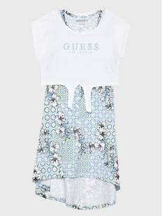 Guess Sukienka codzienna J2GK39 K6YW3 Kolorowy Regular Fit - Sukienki i spódniczki dla dziewczynek - miniaturka - grafika 1