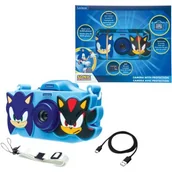 Zabawki kreatywne - Zabawka aparat LEXIBOOK Sonic The Hedgehog DJ078SN - miniaturka - grafika 1