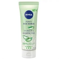 Nivea Rice Scrub Purify Peeling ryżowy z Bio Aloesem 75ml SO_106453 - Peelingi i scruby do twarzy - miniaturka - grafika 2