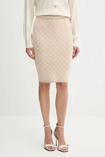 Guess spódnica LISE kolor beżowy mini ołówkowa W4BD53 Z37K0 - Spódnice - miniaturka - grafika 1