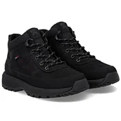 Botki męskie - Trzewiki męskie wodoodporne Rieker U1670-00 BLACK R.40 - miniaturka - grafika 1