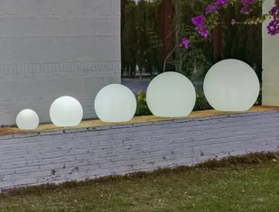 Solar New Garden Lampa ogrodowa BULY 40 biała KH.12507 - Lampy ogrodowe - miniaturka - grafika 2