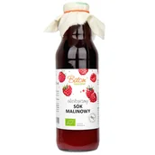 Soki i napoje niegazowane - BATOM SOK MALINOWY BIO 750 ml - BATOM BP-5907709950795 - miniaturka - grafika 1
