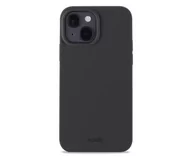 Etui i futerały do telefonów - Holdit Silicone Case iPhone 14/13 Black - miniaturka - grafika 1