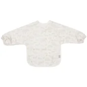 Śliniaki i fartuszki - Jollein śliniak fartuszek z rękawami i kieszonką wodoodporny Zwierzęta ANIMALS Nougat - miniaturka - grafika 1