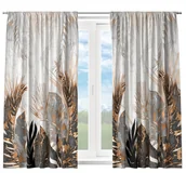 Zasłony - Gotowe Zasłony Na Żabki 140X160 Zasłona Na Taśmie - miniaturka - grafika 1