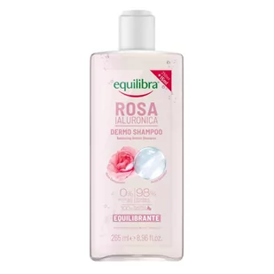 EQUILIBRA Rosa Szampon równoważący do włosów 265ml - Szampony do włosów - miniaturka - grafika 2