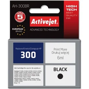 ActiveJet AH-300BR zamiennik HP CC640EE - Tusze zamienniki - miniaturka - grafika 1