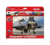 Gadżety dla graczy - Airfix A55010 Starter Set - Lockheed Martin F-35B Lightning II - miniaturka - grafika 1