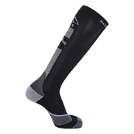 Skarpety termoaktywne - Skarpety wysokie SALOMON SKI TOURING MTN DX+SX LC1977700 – Szary - miniaturka - grafika 1