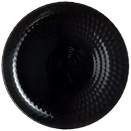 Talerze - Talerz obiadowy  Pampille 25 cm czarny LUMINARC - miniaturka - grafika 1