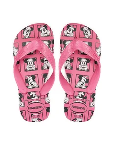 Havaianas Japonki 41394120129 Różowy - Buty dla dziewczynek - miniaturka - grafika 1