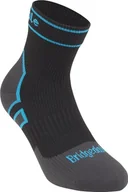 Skarpety termoaktywne - Bridgedale Wodoszczelne skarpety Bridgedale StormSock Mid Ankle - black/blue 48+ - miniaturka - grafika 1