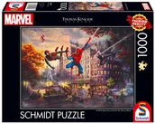 Puzzle - Puzzle, THOMAS KINKADE Spider-Man i przyjaciele (Marvel), 1000 el. - miniaturka - grafika 1