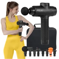 Masażery - Pistolet do masażu masażer 4FIZJO MASSAGE GUN EVO - miniaturka - grafika 1