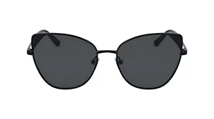 KARL LAGERFELD Damskie okulary przeciwsłoneczne KL341S, czarne, jeden rozmiar, Czarny, Rozmiar uniwersalny - Okulary przeciwsłoneczne - miniaturka - grafika 1