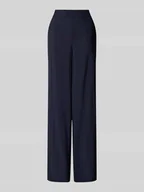 Spodnie damskie - Spodnie materiałowe o luźnym kroju z mieszanki wiskozy - miniaturka - grafika 1