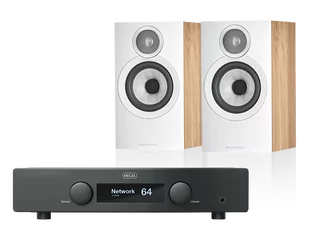Hegel H95 (czarny) + 607 S3 (dąb) - Zestawy stereo - miniaturka - grafika 1