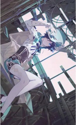 Plakat Anime Genshin Impact gim_075 A3 (custom)